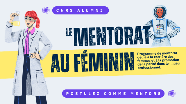 CNRS alumni s’engage pour la parité et lance un appel à mentors !
